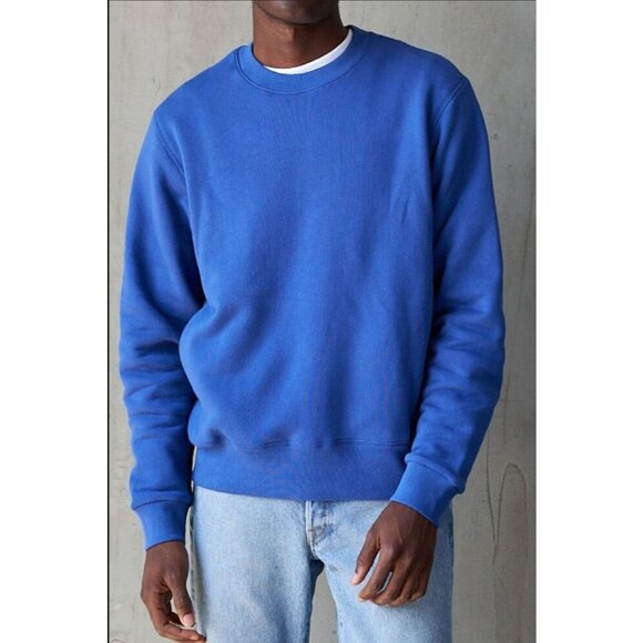 AYR The BLT Sweatshirt Men's Size XS in Bocce Blue New Without Tags!